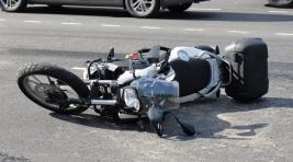 Не все абаканские мотоциклисты умеют ездить