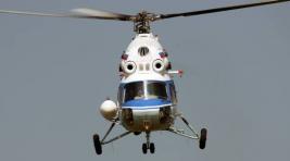 В Якутии совершил жесткую посадку вертолет Ми-2