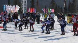 Участниками "Лыжни России" в Вершине Теи стали более 400 человек