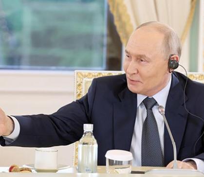 Владимир Путин встретился с представителями международных информагентств
