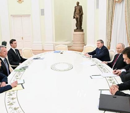 Встреча Путина с спецпосланником  президента США Уиткоффом продолжалась пять часов