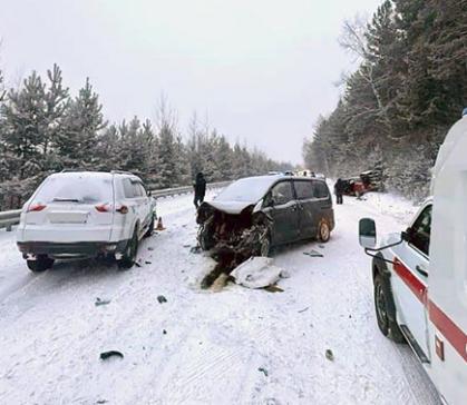В результате ДТП в Саяногорске серьёзно пострадал ребёнок