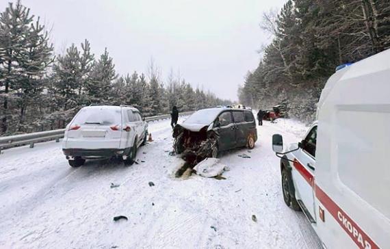 В результате ДТП в Саяногорске серьёзно пострадал ребёнок
