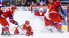 Российские хоккеисты обыграли сборную Дании в матче ЧМ-2015