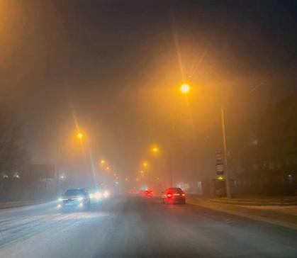 Будьте осторожны: на дорогах Хакасии туман и гололёд