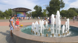 В Комсомольском парке Абакана отключили фонтан