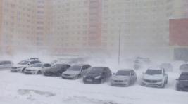 В Южно-Сахалинске введен режим ЧС из-за снежной бури
