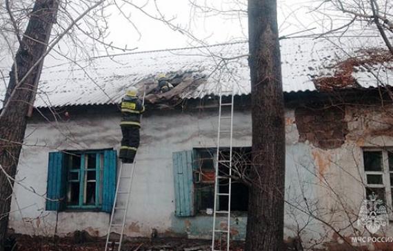 Два пожара ва Хакасии произошли из-за короткого замыкания