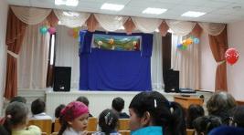 Дети из Сартыково отметили Международный день театра