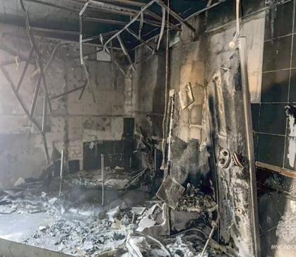 В Абакане загорелась сауна, оборудованная в квартире многоэтажки