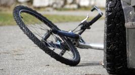 В Абакане автоледи сбила пожилую женщину на велосипеде