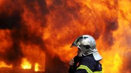 В Ширинском районе потушен крупный пожар