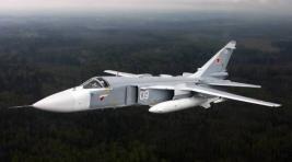 В Волгоградской области упал самолет Су-24
