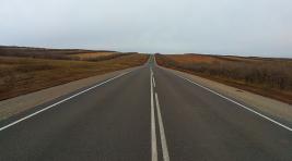 В Хакасии отремонтировали 8 километров федеральной трассы