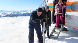 Скорость таяния снега оценили в горах Хакасии