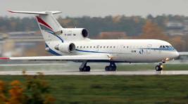 Сегодня в аэропорту Красноярска аварийно сел самолет Як-42 с пассажирами