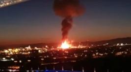В Испании взорвался нефтехимический завод