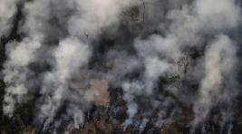 Хакасию окутывает дымка от лесных пожаров в Якутии