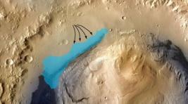 Объяснено наличие жидкой воды на Марсе