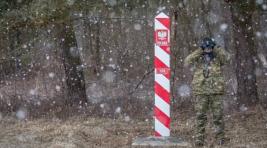 Польские пограничники подверглись нападению с белорусской стороны