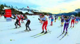 Российские лыжницы победили в командном спринте на этапе Кубка мира