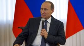 Путин объяснил ребенку, почему рубль падает (ВИДЕО)