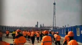 Рабочие Амурского ГПЗ устроили погром из-за невыплаты зарплат