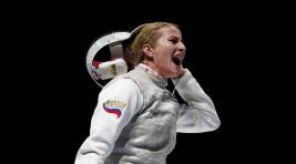Российская фехтовальщица завоевала первую с 1968 года золотую медаль