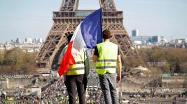 Прошел очередной митинг «жёлтых жилетов» во Франции