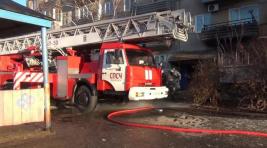 Крупный пожар в Красноярске: 6 человек пострадали, один погиб