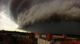 Из дома не захочется выходить: на Хакасию надвигается ураган с градом