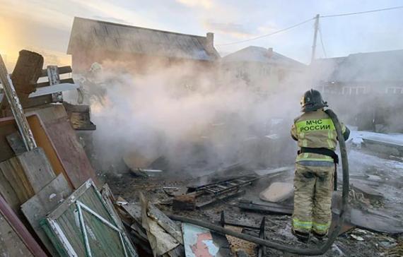 В Абакане за сутки тушили один пожар