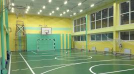 В хакасском селе Бутрахты отремонтировали спортзал в школе