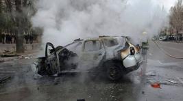 В Мелитополе взорвался заминированный автомобиль