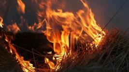 Минувший вечер в Хакасии опять оказался в огне