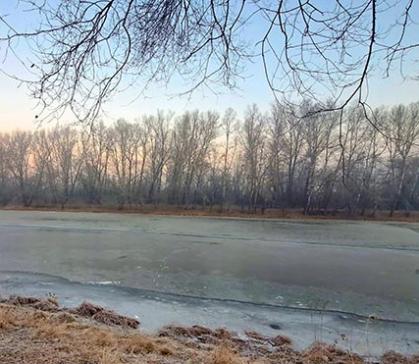 Лёд на водоёмах Хакасии окончательно не сформировался