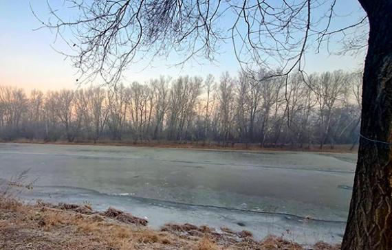 Лёд на водоёмах Хакасии окончательно не сформировался