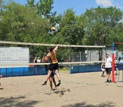 В Красноярске состоялись соревнования по пляжному волейболу
