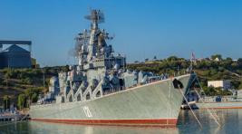 В Севастополе завершился ремонт крейсера «Москва»