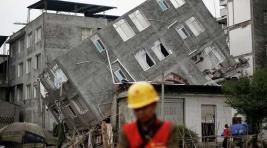 От землетрясения в Китае пострадали двенадцать тысяч человек