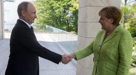 Путин и Меркель обсудили терроризм, Минск и газ