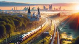 Путин поручил выделить 300 млрд рублей на строительство скоростной железнодорожной магистрали