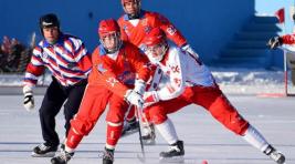 Хоккеисты команды «Саяны» одержали победу в матче с «Сибсельмашем-2»