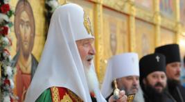 Патриарх Кирилл поблагодарил главу Хакасии Виктора Зимина
