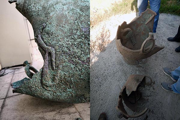 В Абакане строители раскопали бронзовые котлы возрастом более 2300 лет