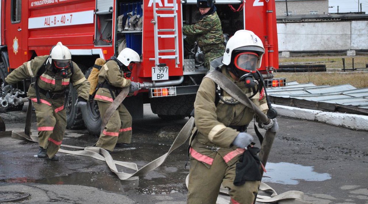 В Хакасии горели бани, дома и машины