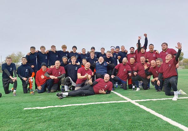 В Хакасии открыли профессиональное поле для регби