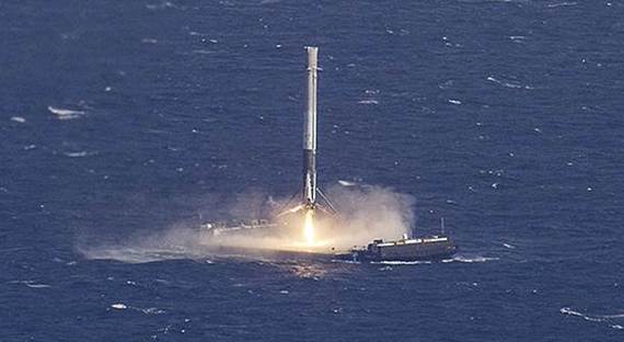 SpaceX осуществила повторный запуск многоразовой ступени