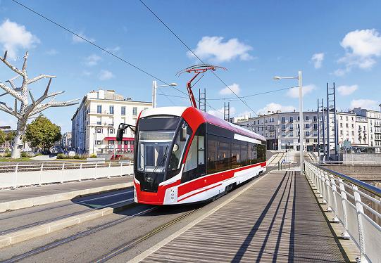 В ФРГ представят инновационные алюминиевые трамваи из России