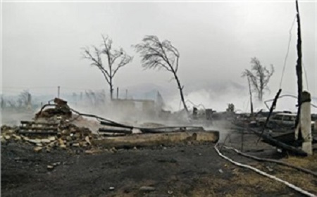 Энергетики Хакасии прекратят расчеты с пострадавшими от пожара
